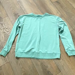 Teal sweater